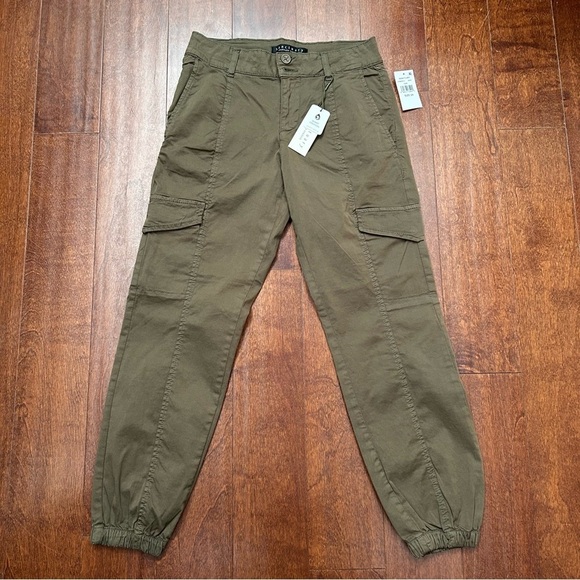 Sanctuary Hiker Green Cargo Pants, Size 24, NWT - Picture 1 of 12